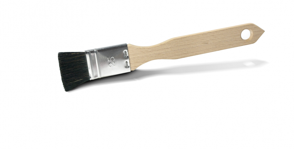 Flat brush black