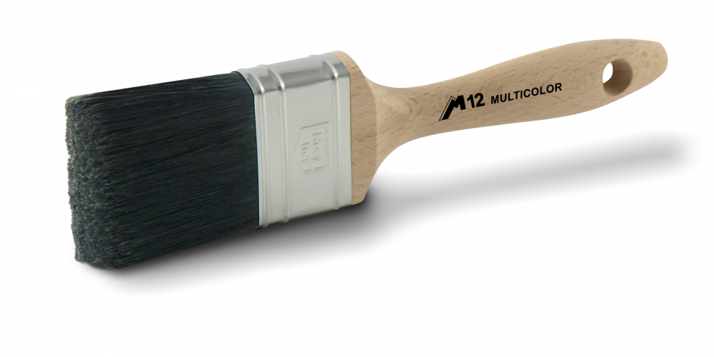 Flat brush, Multicolor