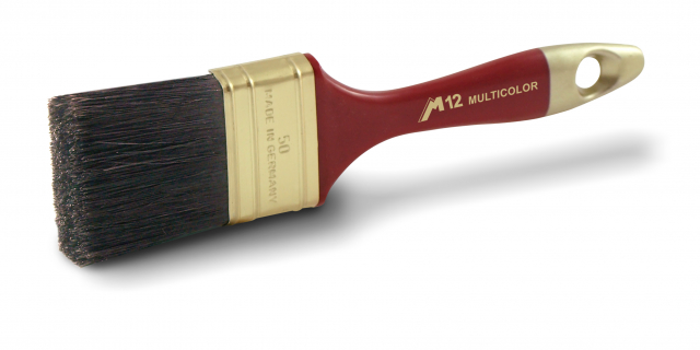 Flat brush, Multicolor