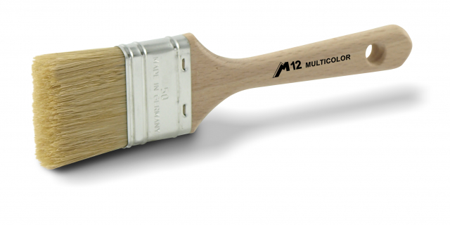 Flat brush, Multicolor