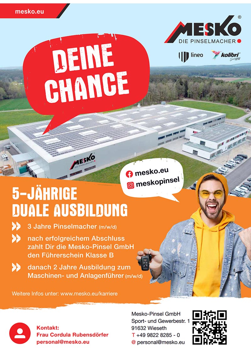 Azubis gesucht (m/w/d) - Duale Ausbildung bei Mesko