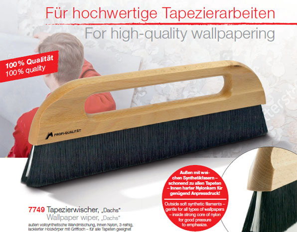 M Tapezierwischer - Produktflyer