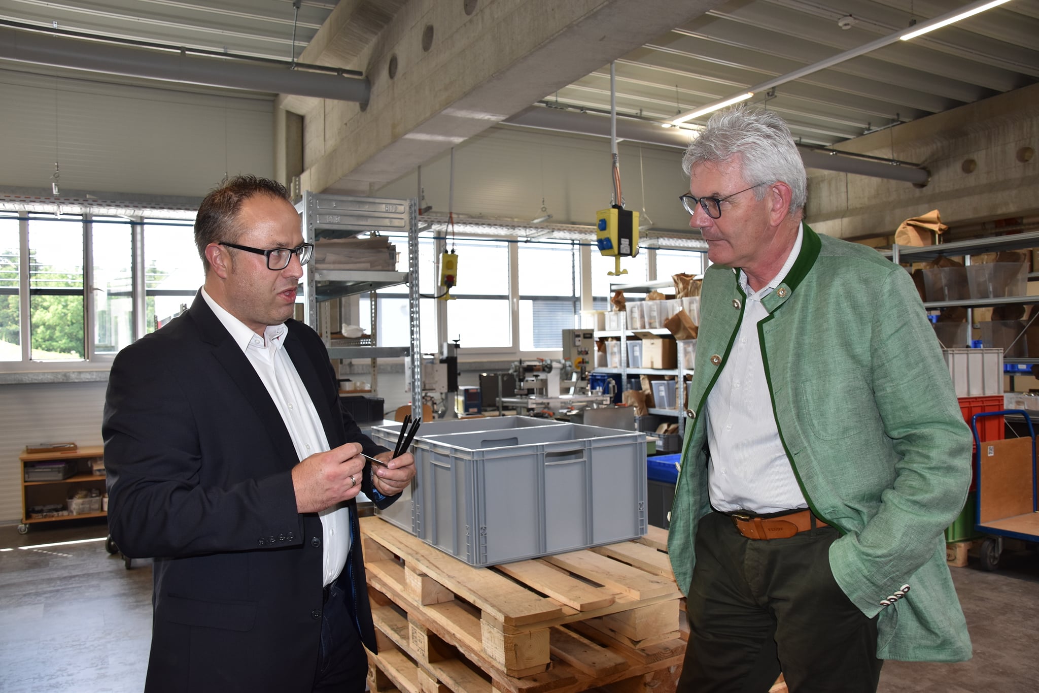 Artur Auernhammer﻿ zu Besuch bei Mesko